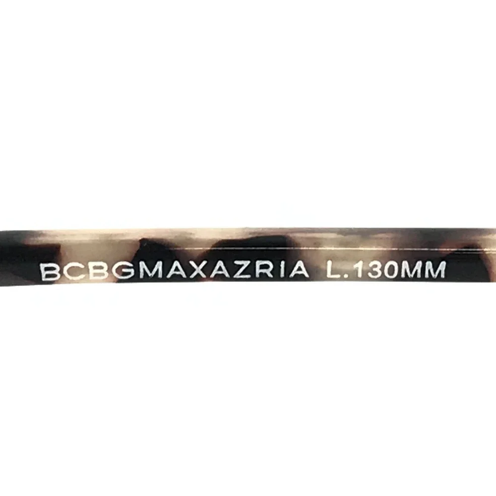 BCBGMAXAZRIA Eyeglasses Frames ANITA BLACK Matte Satin Tortoise 52-16-130